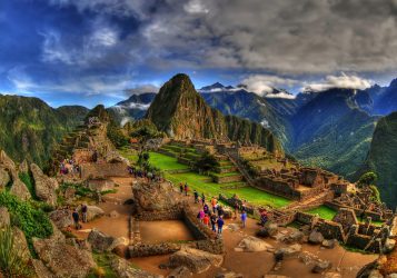 The Machu Picchu in HDR